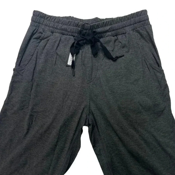 Natori Enso Grey Heather Peached Knit Regular Fit Mens Sweatpants - Picture 4 of 11